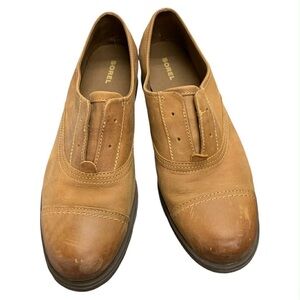 Sorel Women's Tan Leather Oxfords S10
